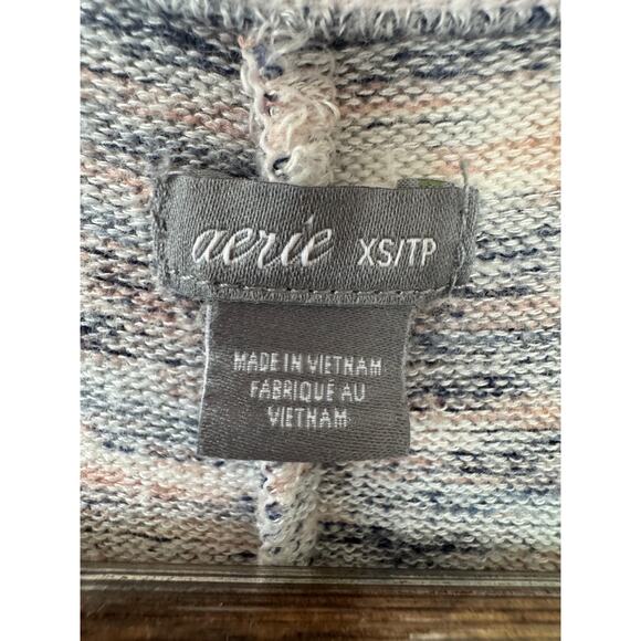 Aerie Women's Space Dye Racerback Jumpsuit Onesie Cover Up Pink Blue Sz XS - Picture 13 of 14